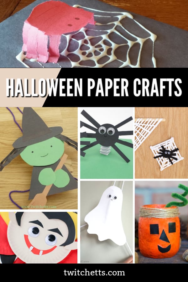 Halloween construction paper crafts are an easy way to get creative during this spooky season.  These crafts are kids approved and loads of fun! Bats, spiders, vampires, pumpkins and more!