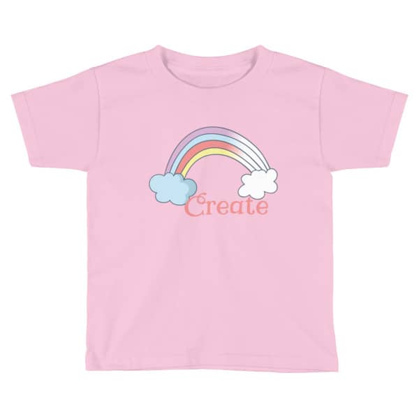 Create Rainbow Kids T-Shirt - Twitchetts