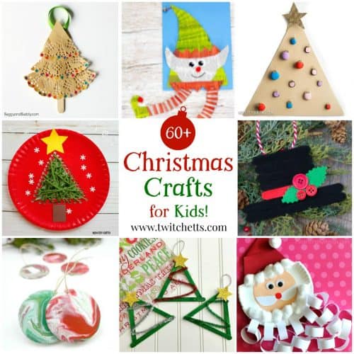 Christmas Crafts for Kids Roundup. A collection of holiday crafts that kids can create. Perfect for preschoolers and kindergartners.