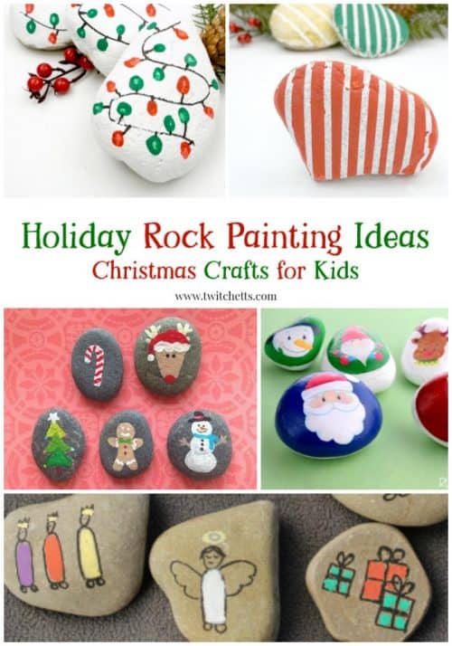 Create beautiful Christmas rocks with these fun easy stone painting techniques.