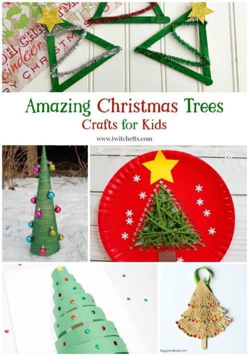 Create a fantastic Christmas tree craft with these amazing crafts for kids.