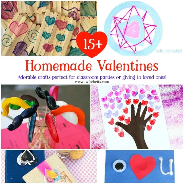 This collection of homemade Valentine's Day gifts will have your kids super excited to pass them out to friends or give them to loved ones. We hope you find a project perfect for your little ones!