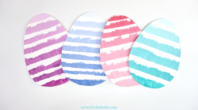 This beautiful ombre Easter Egg art project teaches kids about creating lighter and darker colors while making a fun Easter art project that kids will love! Grab some paints and lets explore this fun creative painting method!