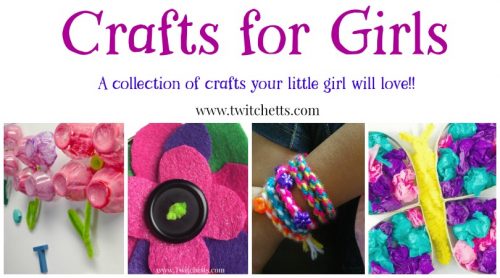 Crafts for Girls. Little girls will love this collection of beautiful arts and crafts projects. From lots of pink and tons of flowers, there is something for the girlie girl who loves the frills.