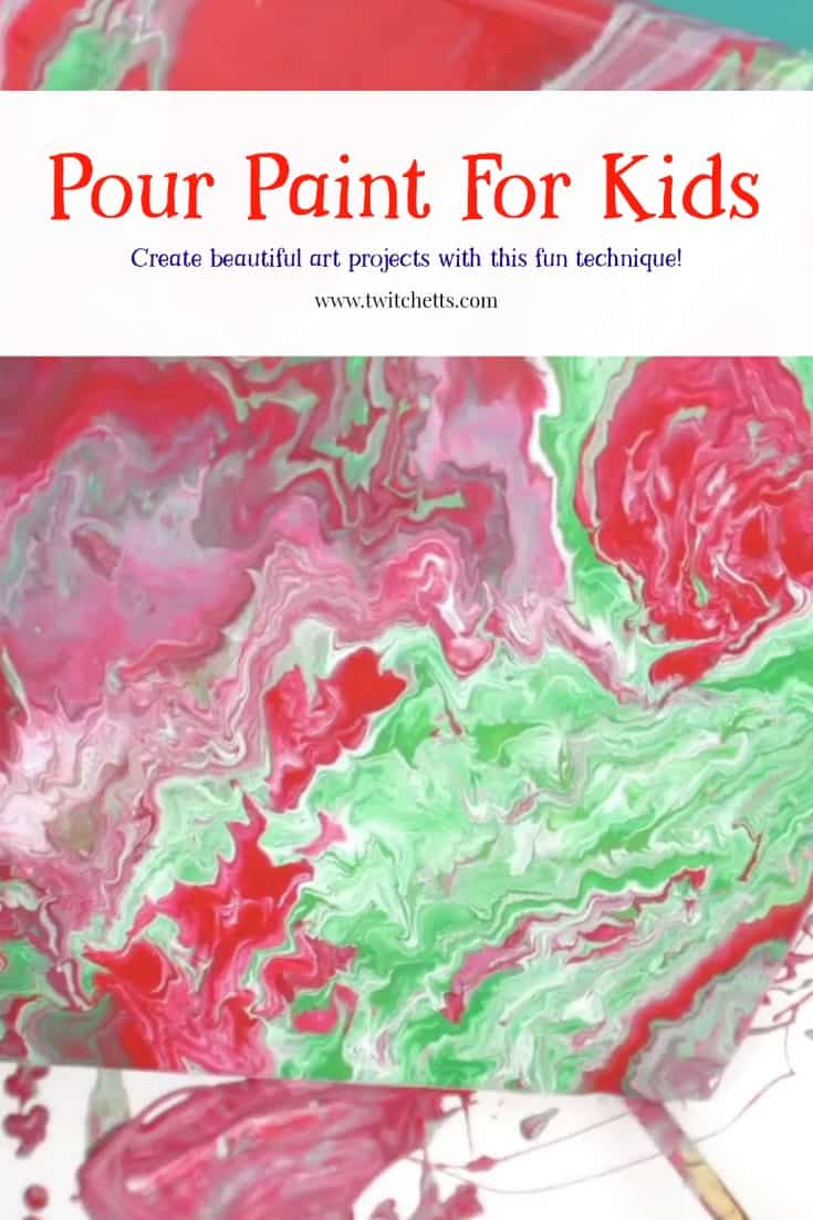 Pour Painting ~ Projects and Supplies for kids and beginners