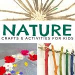 These nature crafts for kids are perfect for getting outside and enjoying the earth. From simple stick crafts to fun process art. You’ll find a craft that your kids will love!