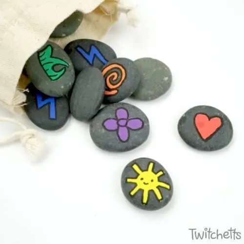 How to Make Vacation Memory Stones - One Time Through