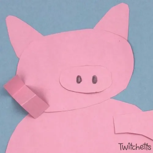 Download How To Make A Fun 3d Paper Pig Craft For Kids Twitchetts