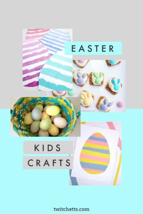 These Easter crafts for kids are perfect for celebrating this spring holiday. Easter eggs, crosses, and bunnies. You'll find a craft that your kids will love to create. #twitchetts