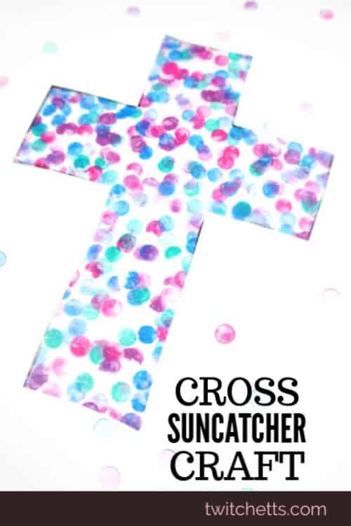 How to make a cross suncatcher craft that's perfect for all ages
