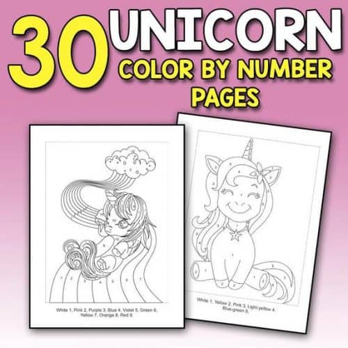 15 cute unicorn printables for kids coloring pages templates and more