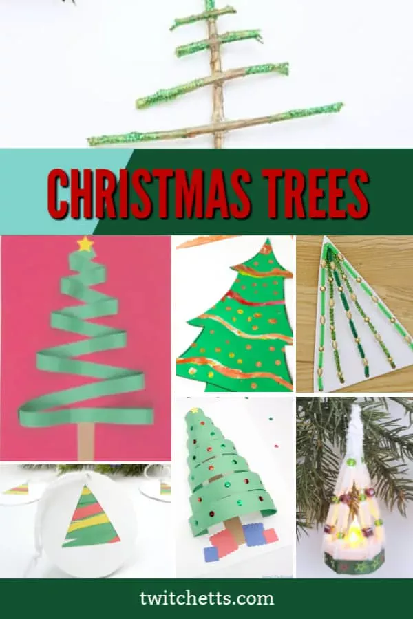 easy christmas tree crafts for preschoolers