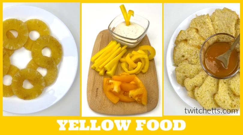 15 yummy yellow snacks for preschool