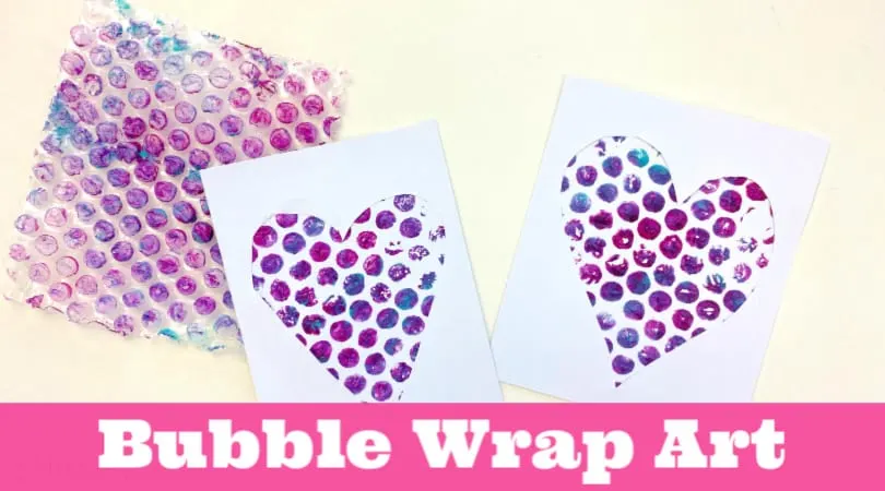 Valentine's crafts for kids: With the preparation process - Bubble