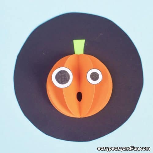 10 Easy pumpkin construction paper crafts for kids to make