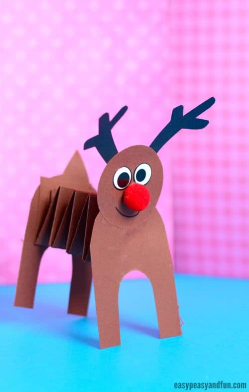 24 Easy Construction Paper Christmas Crafts - Twitchetts