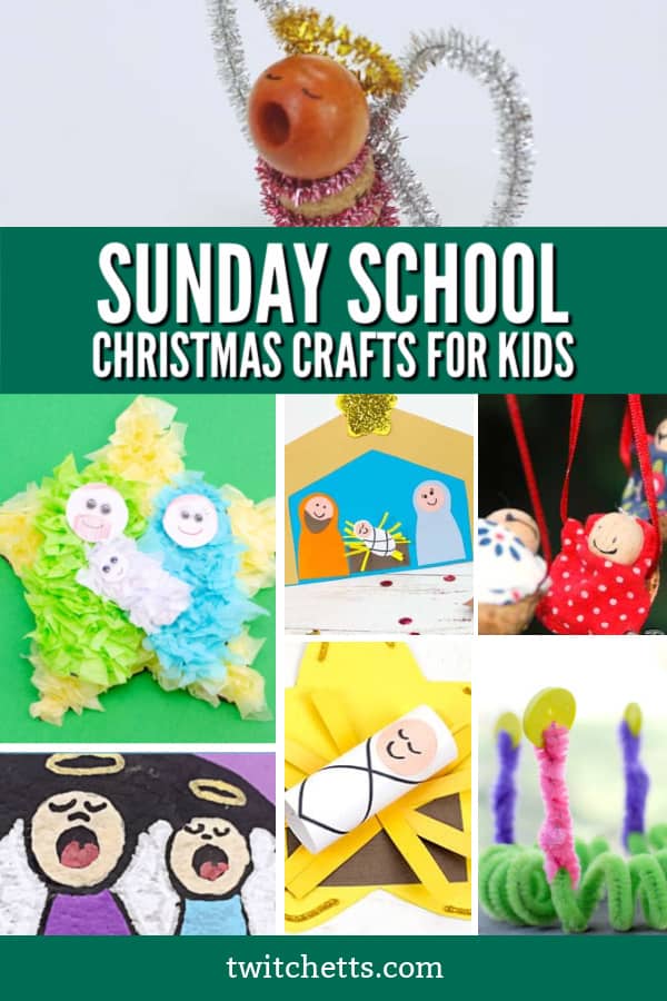 Bible Christmas Crafts for Kids on Sunday School Zone