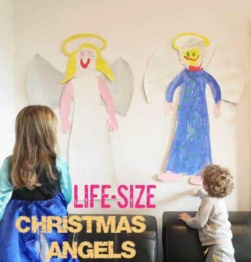 Easy Toilet Paper Roll Angel {Christmas Craft