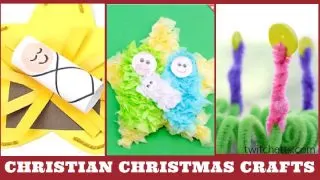 These easy Sunday School Christmas crafts for kids are perfect for keeping Christ in Christmas this holiday season. Use them during Advent, in the classroom, with your daycare, or at your kitchen table.