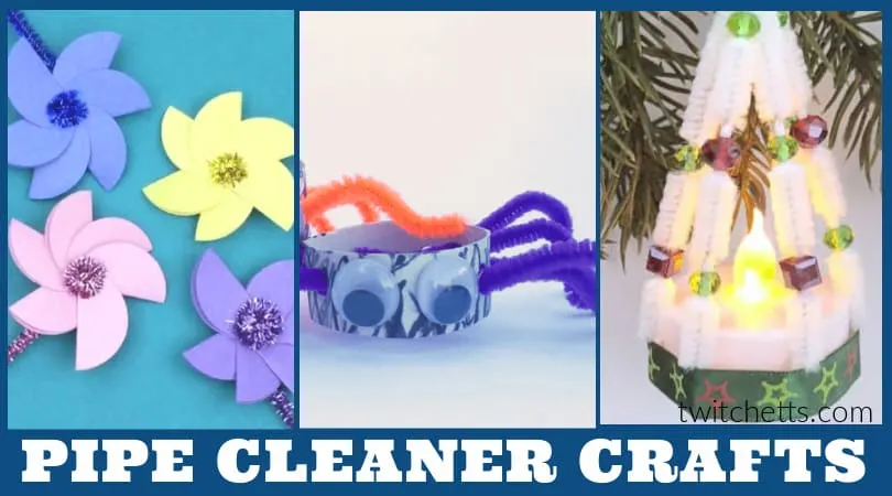 Easy Beaded Pipe Cleaner Snowflake Ornament PLUS Storage Idea! 