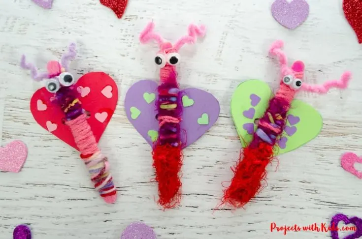 10 Pipe Cleaner Crafts for Valentine's day - Twitchetts