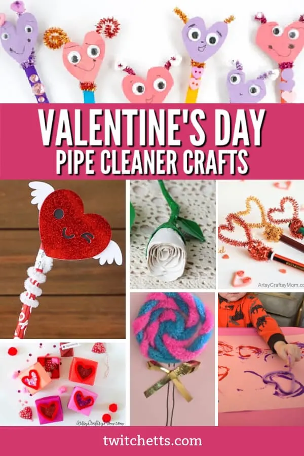These fun pipe cleaner crafts for Valentine's Day are the perfect way to create and show your loved ones how much you care.