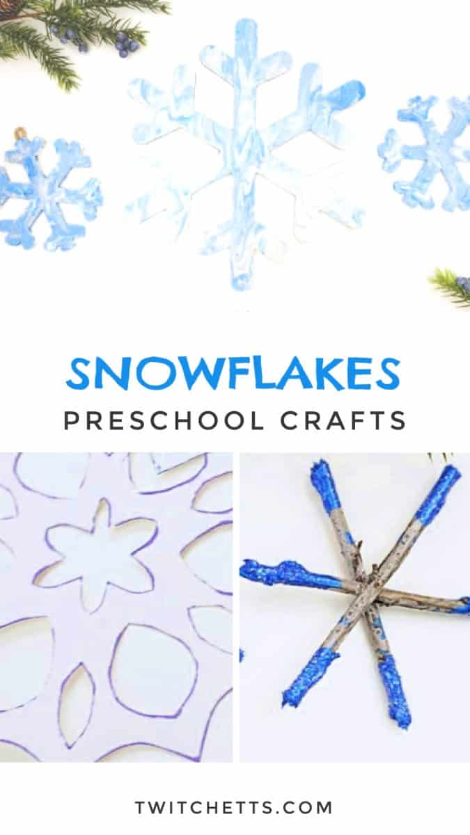 5 Easy Snowflake Crafts For Kids to make this winter