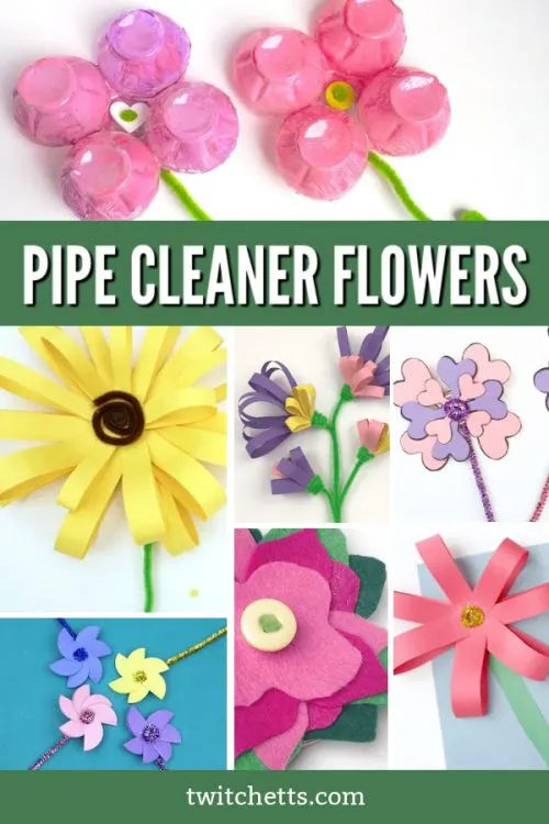 Pipe Cleaner Flowers Craft for Kids – That After School Life