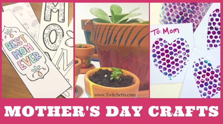 16 Easy Mother's Day Crafts For Kids To Make For Mom - Twitchetts