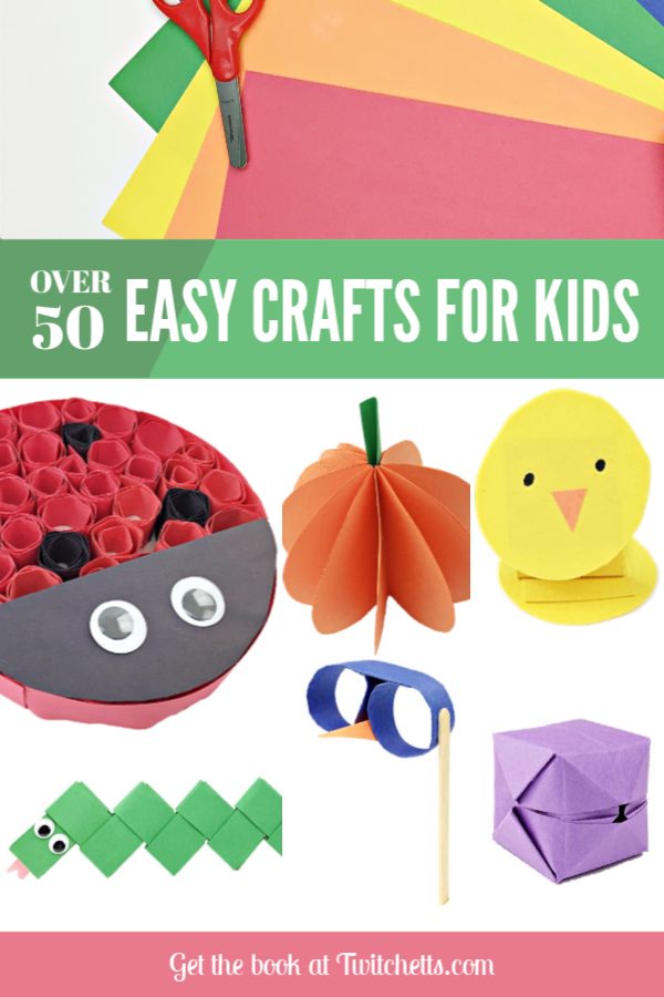 Get the Book, Construction Paper Crafts for Kids! - Twitchetts