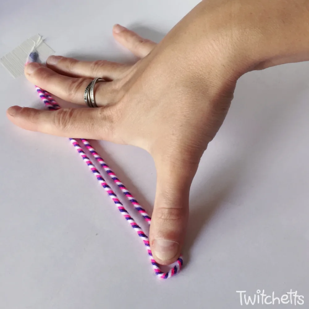 How to make twisted friendship bracelets-step 5