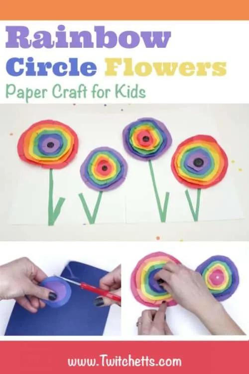 Easy Kandinsky Art for Kids with Chalk Pastels - Projects with Kids