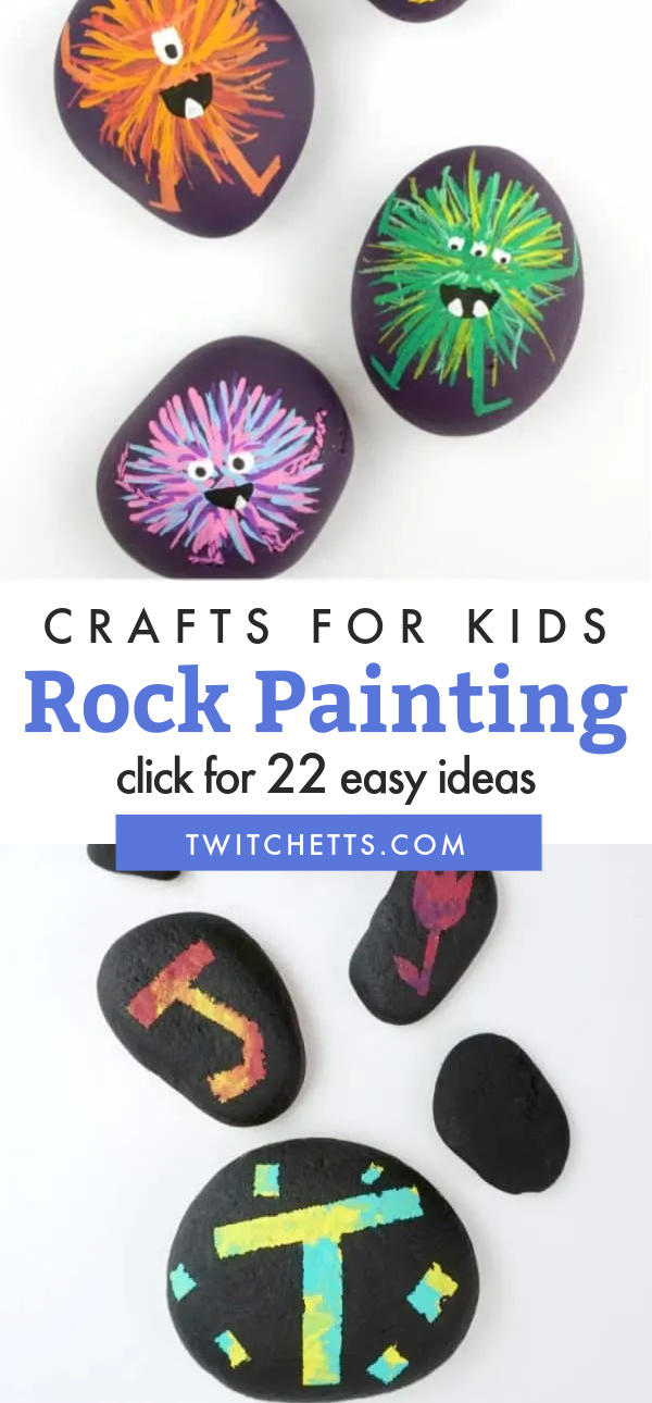 Stone Painting Ideas for Kids...and Adults Too! - Twitchetts