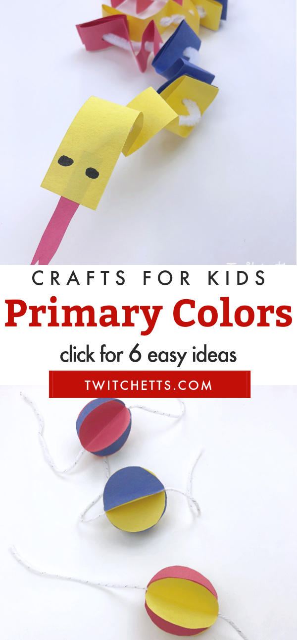 Primary Colors Art Activity For Kids