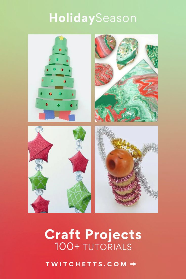 Christmas Crafts for Kids ~ Get inspired to create this holiday season!