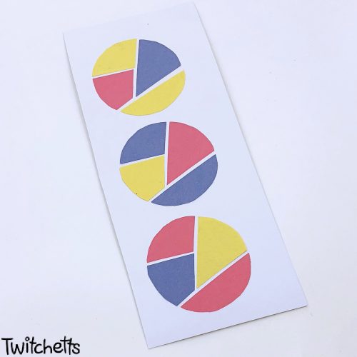 Easy Circle Craft for Preschoolers using Construction Paper - Twitchetts