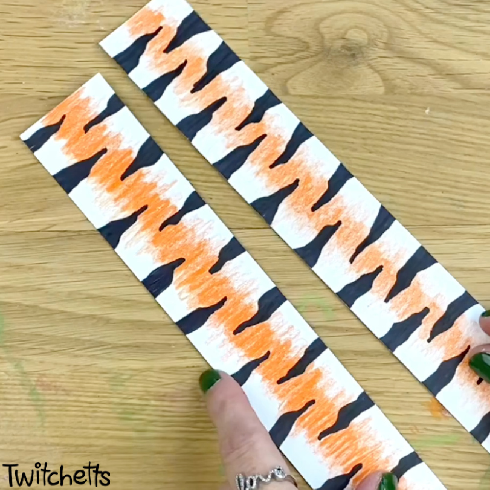 Tiger Stripe Bookmark