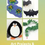 animal crafts. Text reads "Animal Crafts, Art Projects, & Activities for Kids"