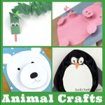animal crafts. Text reads "Animal crafts"