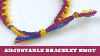 Adjustable Bracelet Knot