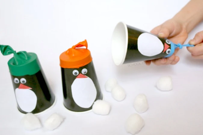 Easy Paper Cup Penguin Craft for Toddlers - Taming Little Monsters