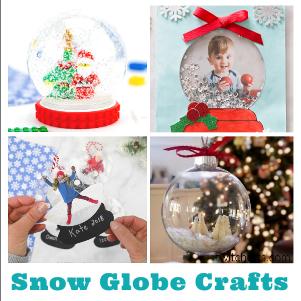 Contact Paper Snowglobe Craft - Crafty Morning