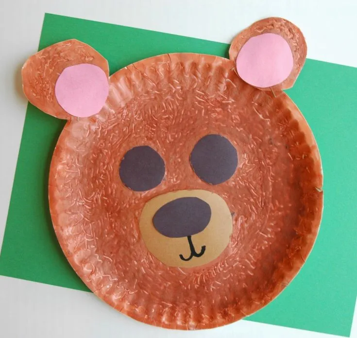 Teddy bear art for 2024 toddlers