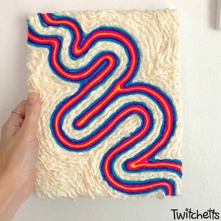 DIY Yarn Wall Art