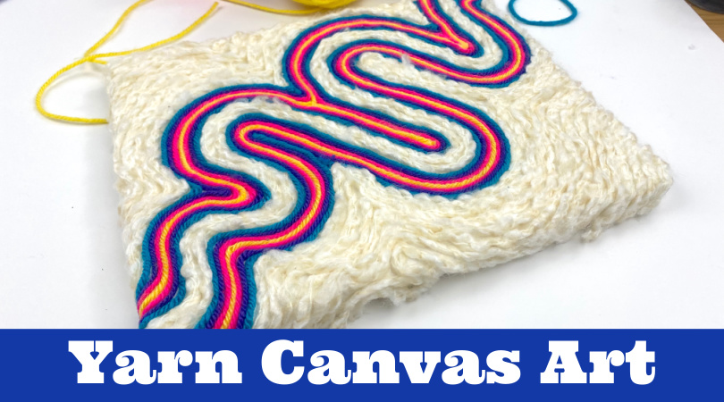 Yarn Canvas Art, Projects