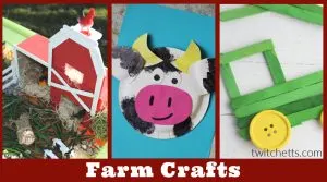 Images of farm crafts.