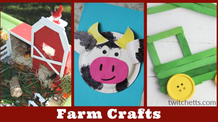 Images of farm crafts.